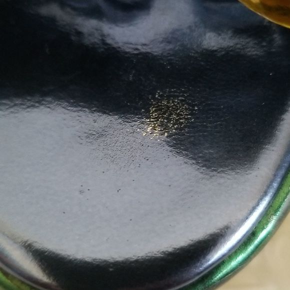 Lanvin Blue Metallic Espadrilles Sz 10.5 - Picture 9 of 15